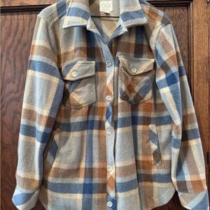 Thread & Supply Cozy Fleece Shacket